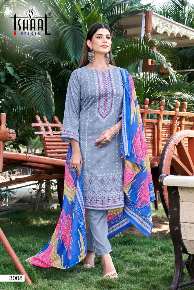 Kayseriya Vol 3 By Ishaal Cotton Dress Material Catalog